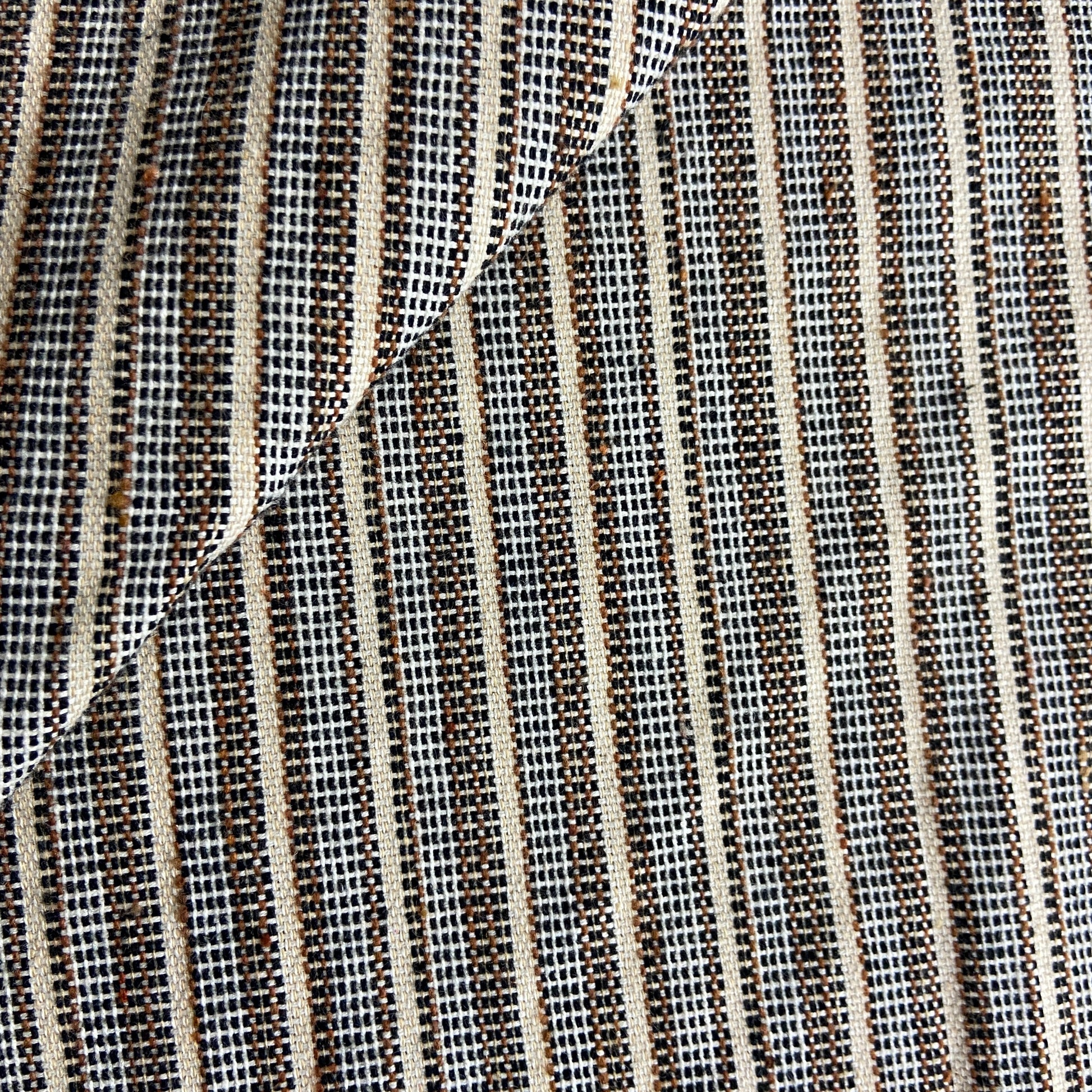Black & Brown Tapestry Fabric