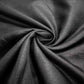 Black Solid Cotton Linen MKT-16814