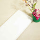 White Solid Cotton Linen MKT-16816