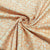 Orange Geometrical Thread Embroidery Linen KT-16835