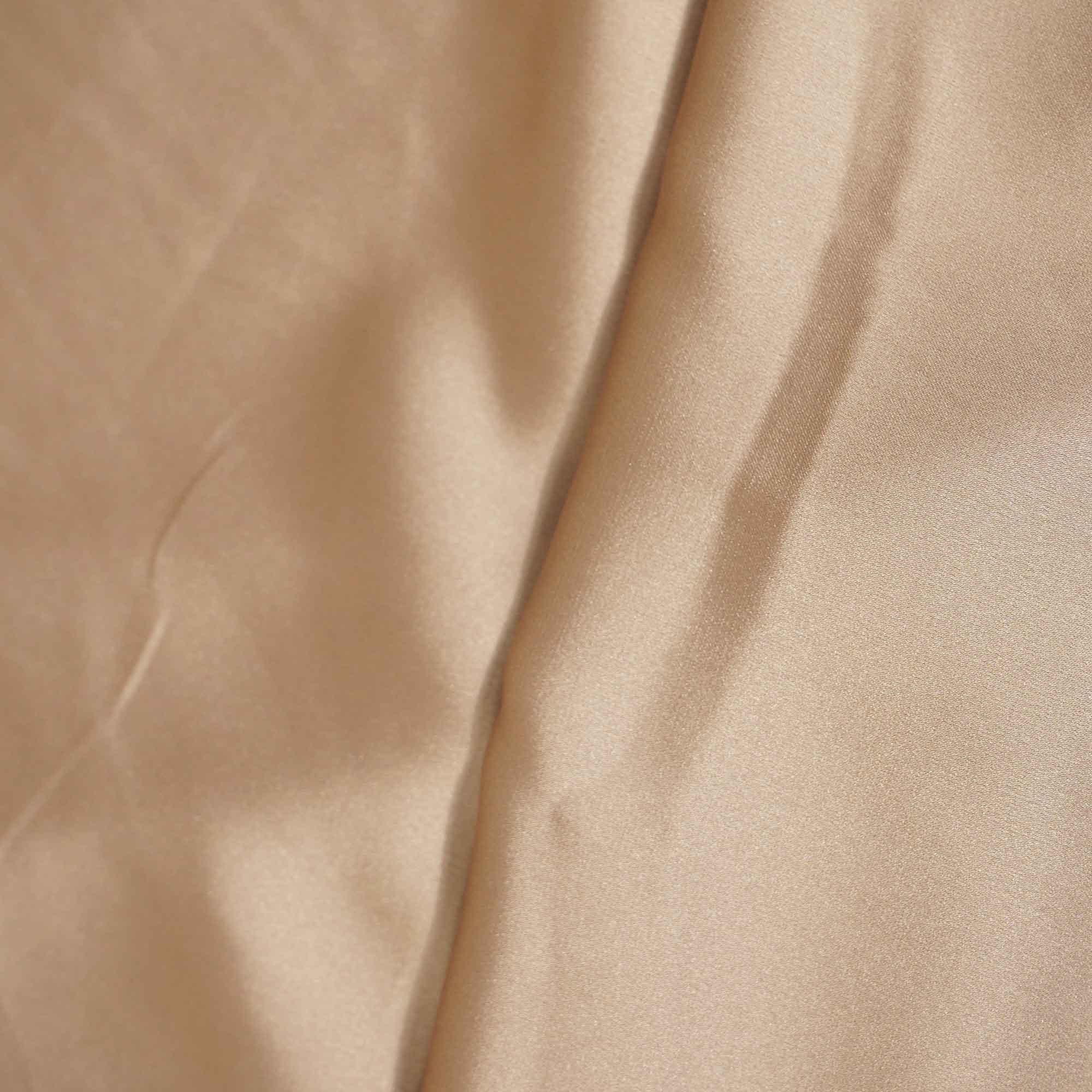 Brown Solid Celina Satin OB-16858