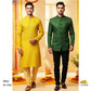 Premium Yellow Embroidery Georgette Fabric
