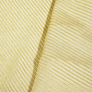 White Gold Stripes Jacquard Khaddi Gold KRE-16888