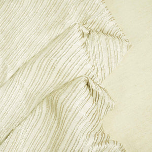 Silver Stripes Jacquard Khaddi Silk KRE-16890