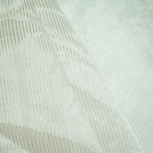 Silver Stripes Jacquard Pure Silk Zari KRE-16891