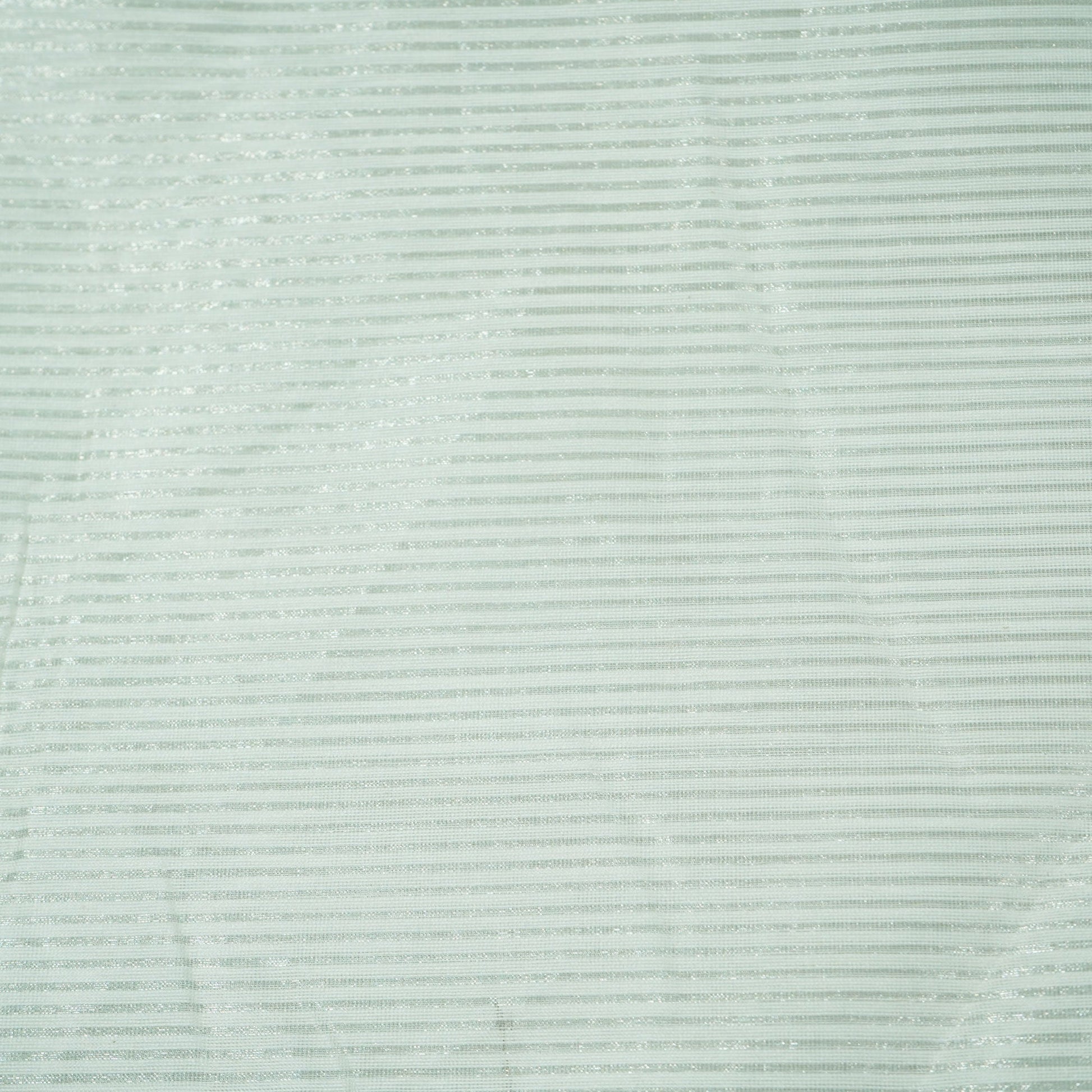 Silver Stripes Jacquard Pure Silk Zari KRE-16891