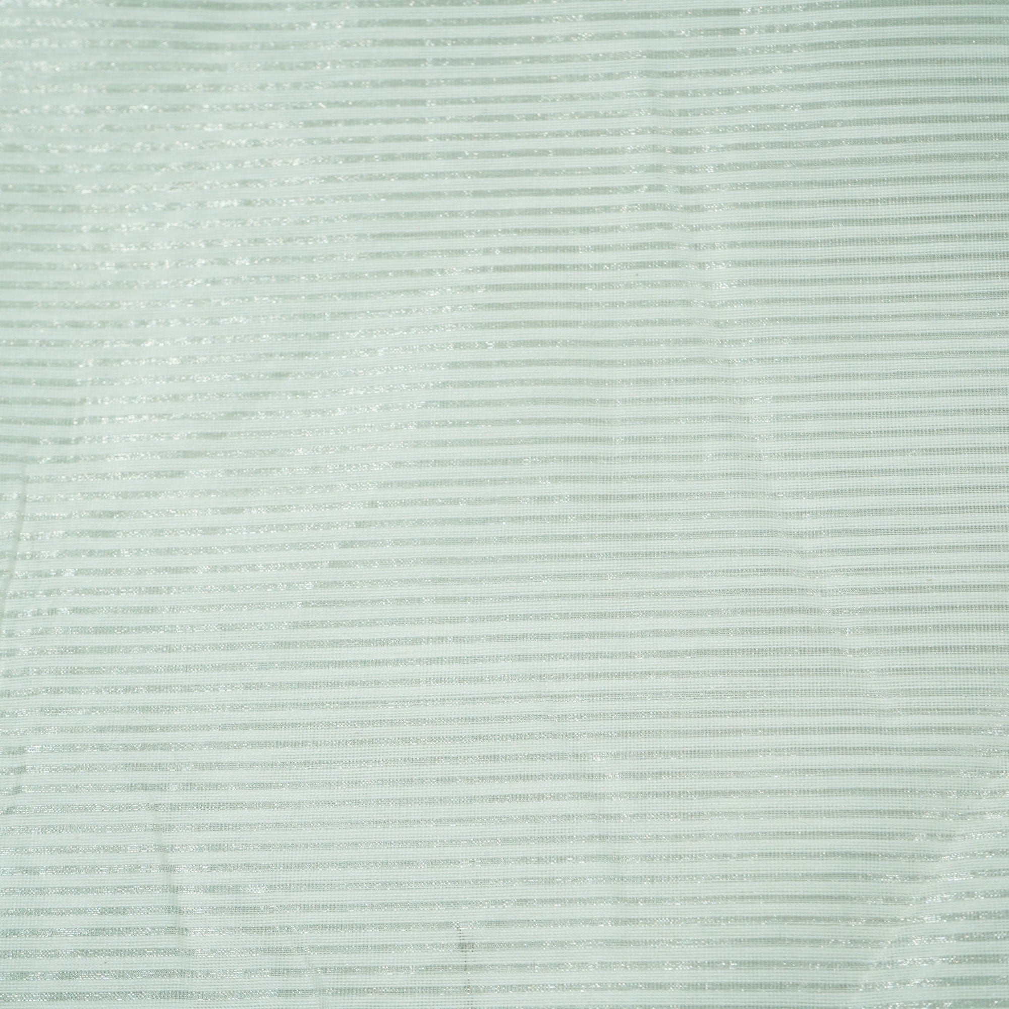Silver Stripes Jacquard Pure Silk Zari KRE-16891