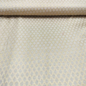 Gold Geometrical Jacquard Munga Silk KRE-16934