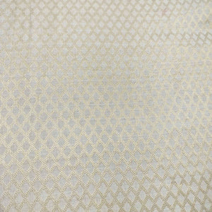 Gold Geometrical Jacquard Munga Silk KRE-16934