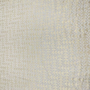 Gold Traditional Abstract Jacquard Munga Silk KRE-16937