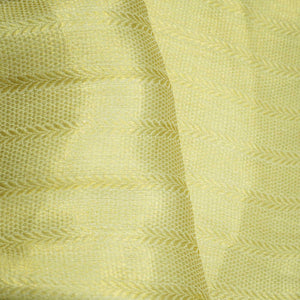 Gold Traditional Jacquard Chiffon Silk KRE-16942