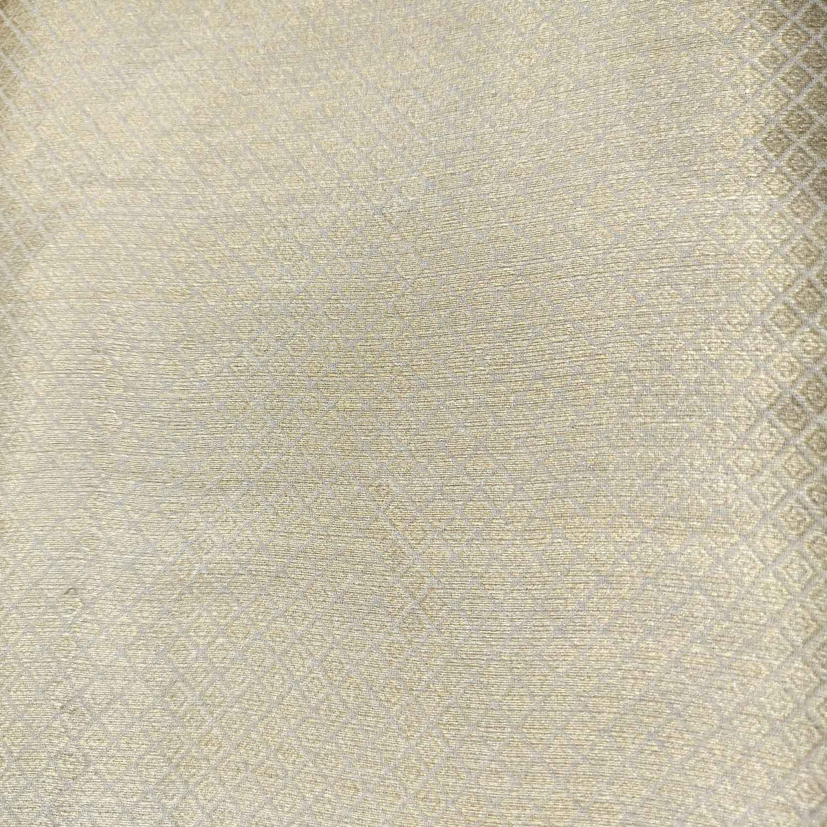 Gold Geometrical Abstract Jacquard Chiffon Silk KRE-16944