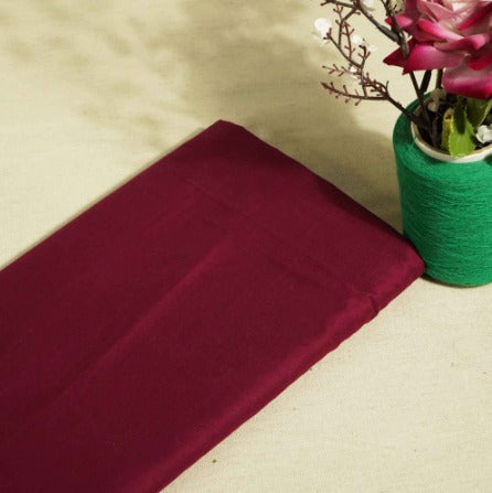 Magenta Pink Solid Cotton Mulmul MSMR-17003