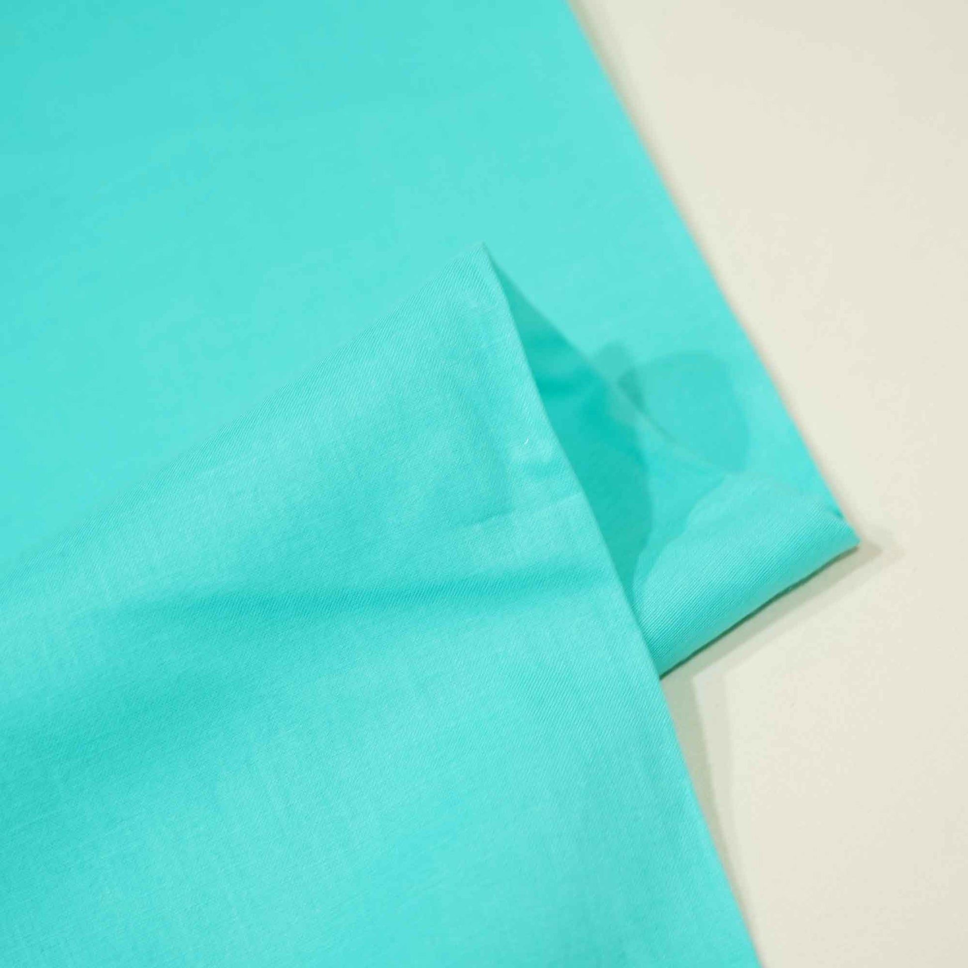 Sea Green Solid Cotton Mulmul MSMR-17002