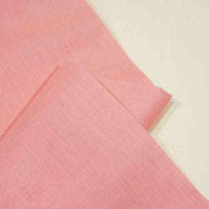 Coral Pink Solid Cotton Malmal MSMR-17009