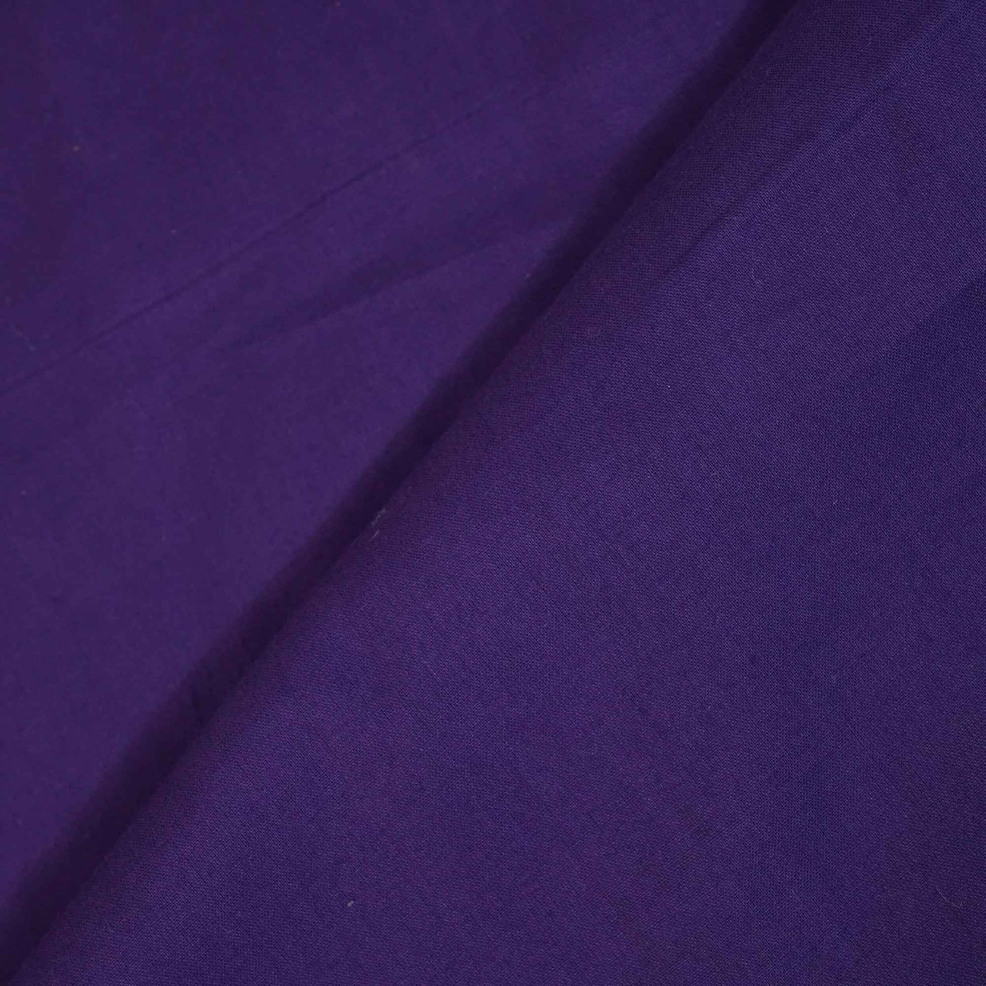Dark Purple Solid Cotton Malmal MSMR-17010