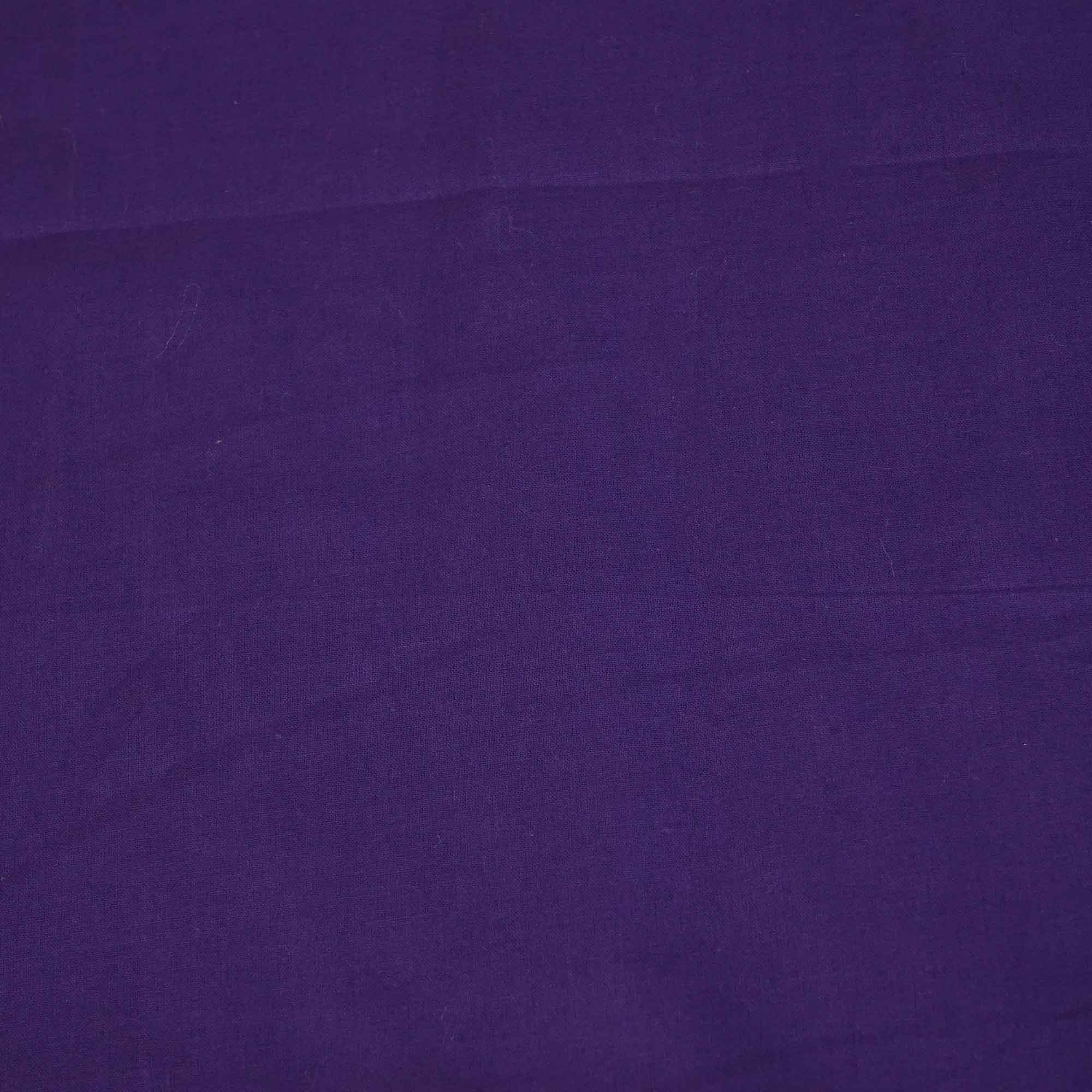 Dark Purple Solid Cotton Malmal MSMR-17010