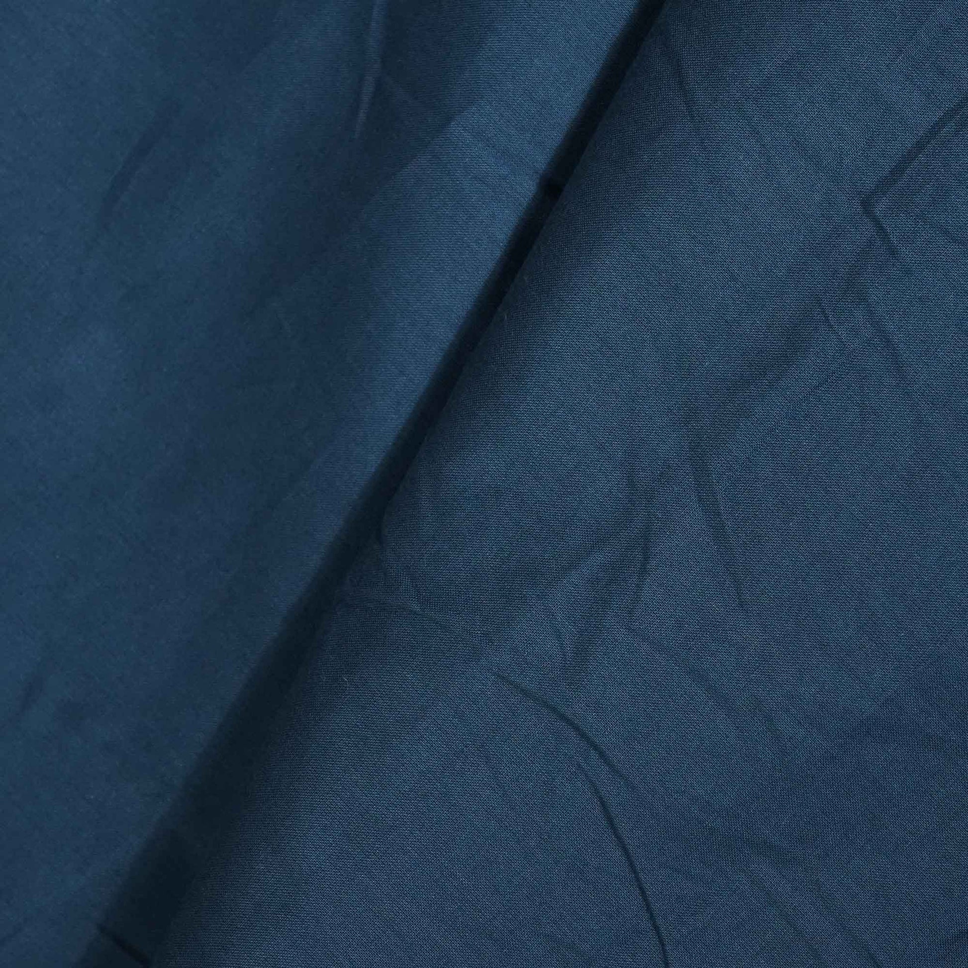 Navy Blue Solid Cotton Mulmul MSMR-17019