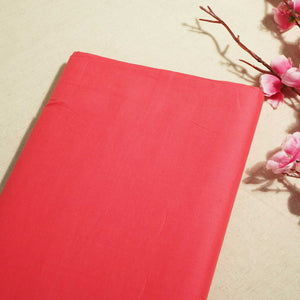 Pink Solid Cotton Mulmul MSMR-17024