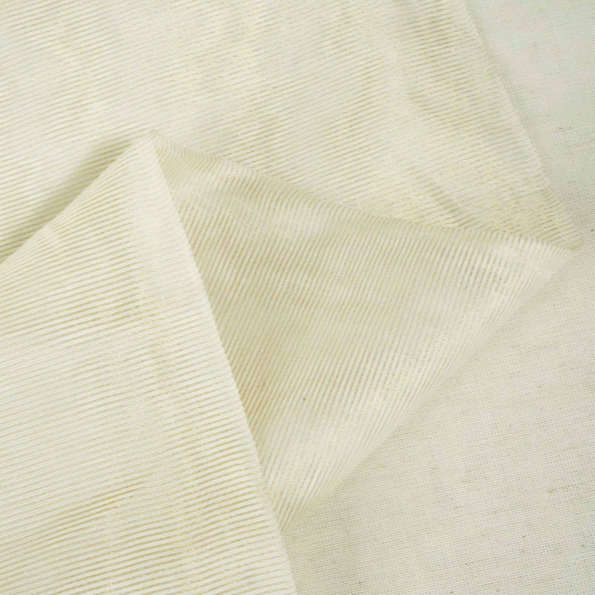 Gold Stripes Jacquard Pure Silk Zari KRE-17079