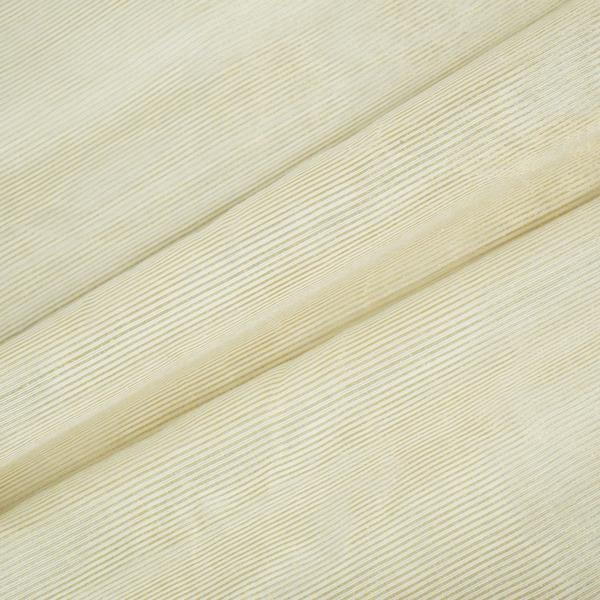 Gold Stripes Jacquard Pure Silk Zari KRE-17079