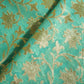 Green Zari Floral Jacqurd Cotton Katwar Patola KRE-17094