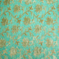 Green Zari Floral Jacqurd Cotton Katwar Patola KRE-17094