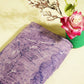 Purple Abstract Print Georgette GT-17116