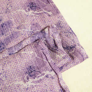Purple Abstract Print Georgette GT-17116