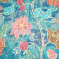 Blue Abstract multicolor print Georgette GT-17122