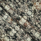 White Multicolor Abstract Thread Sequins Embroidery Cotton KT-17132