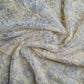 Premium Net Light Yellow Floral CutDana Sequins Embroidery Fabric