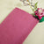 Baby Pink Solid Fabric Cotton Linen Slub SH-17227