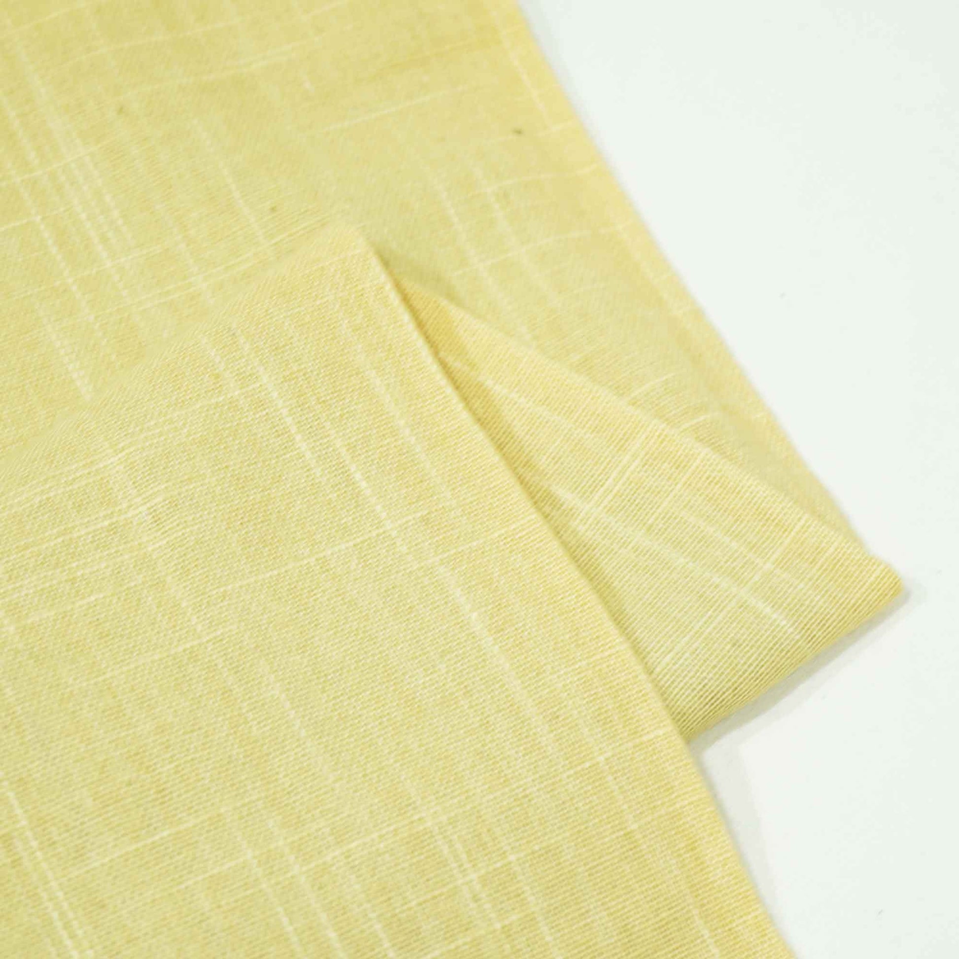 Creame Solid Fabric Cotton Linen Slub SH-17246