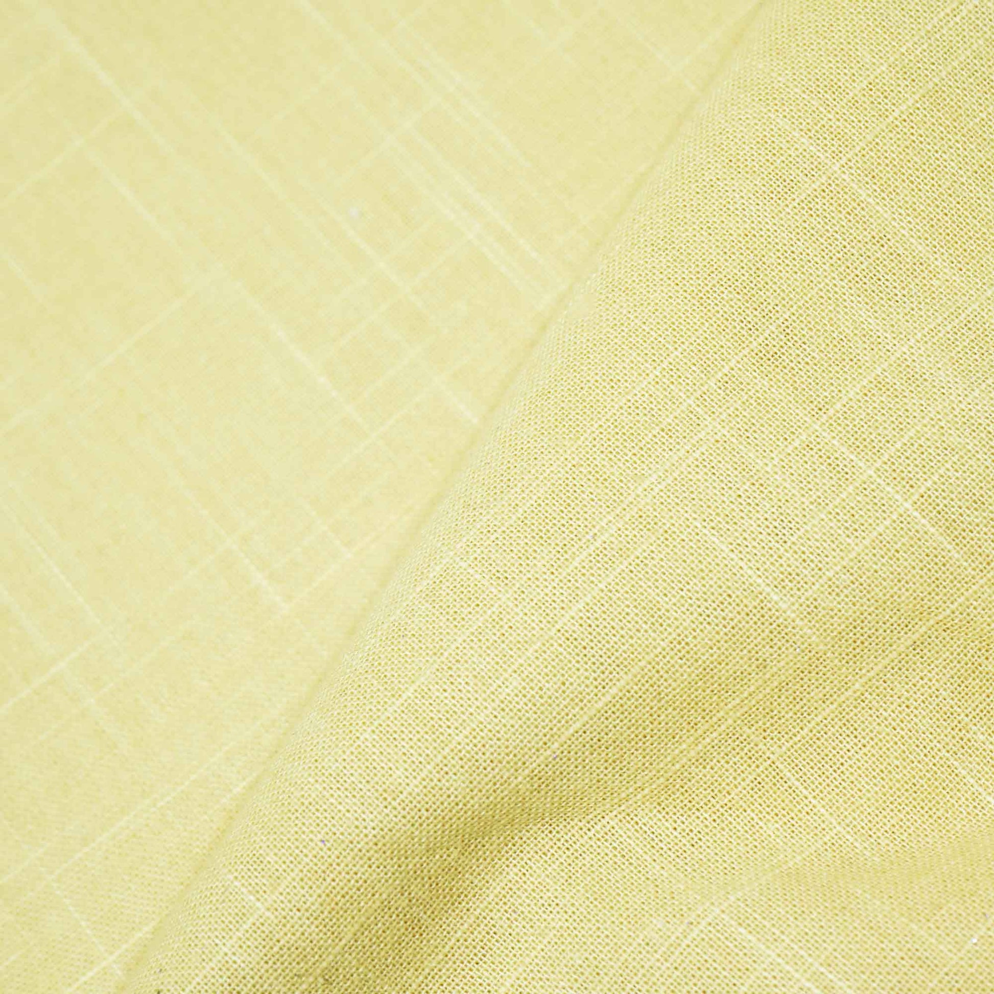 Creame Solid Fabric Cotton Linen Slub SH-17246
