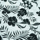 Blue Tropical Print Rayon Fabric AF-17333