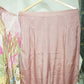 Pink Thread Sequins Lace Embroidery Suit Set With Dupatta (Top-Muslin, Bottom-Santoon, Dupatta-Chiffon)