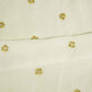 White Golden CutDana Floral Embroidery Georgette KT-17484