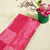 Dark Pink Chec Floral Print Crepe GT-17524