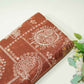 Brown Madhubani Print Gaji Silk GT-17540
