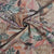 Brown Tropical Print Cotton Satin Fabric 17562