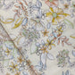 Yellow Floral Print Cotton Satin 17564