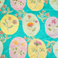 Green Floral Print Cotton Fabric RT-17572