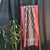 Premium Black and Red Mercerized IKKAT Prints Dupatta Cotton Fabric