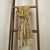 Black and Mustard Silk Kalamkari Prints Silk Dupatta AH-17635