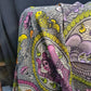 Premium Yellow Kalamkari Prints Pen Kalamkari Dupatta Fabric