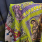 Premium  Light Green Kalamkari Prints Pen Kalamkari Dupatta Fabric