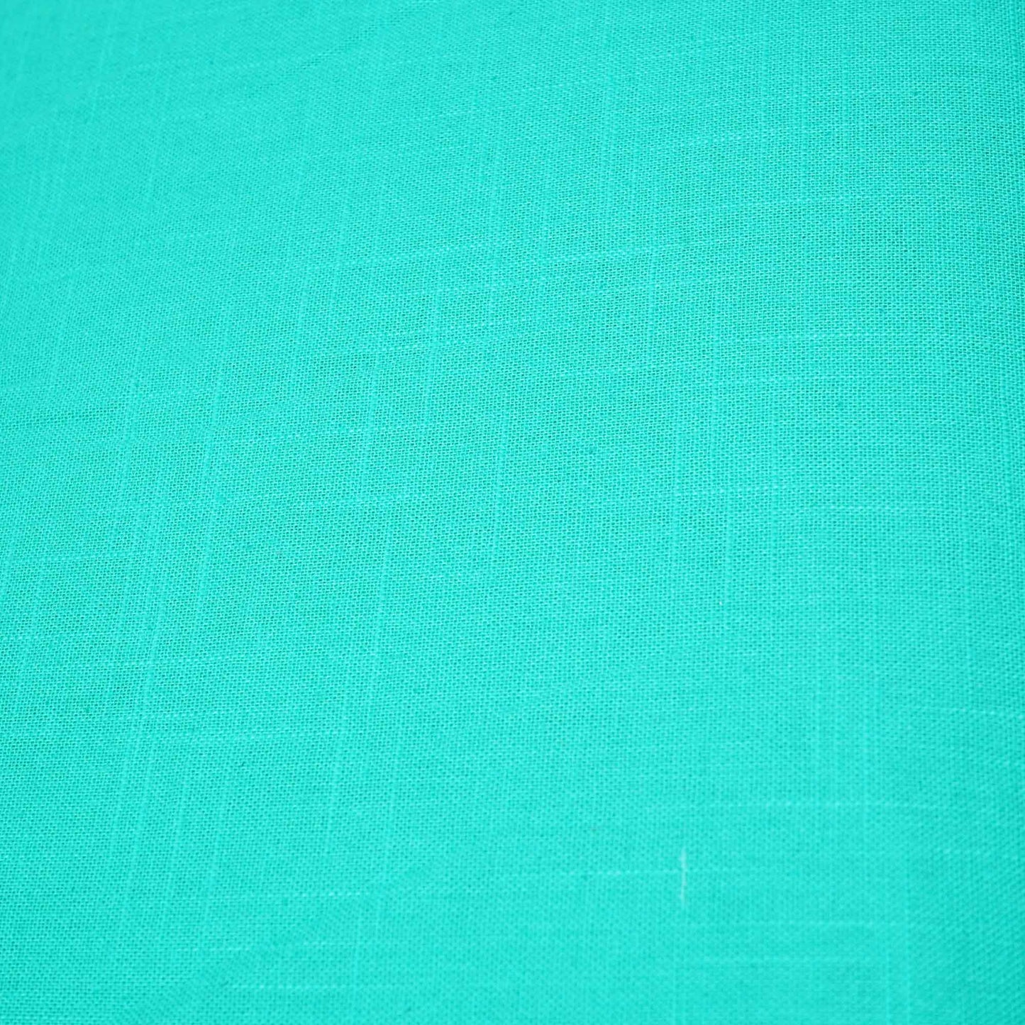 Mint Green Solid Fabric Cotton Linen Slub 1501 SG-17831