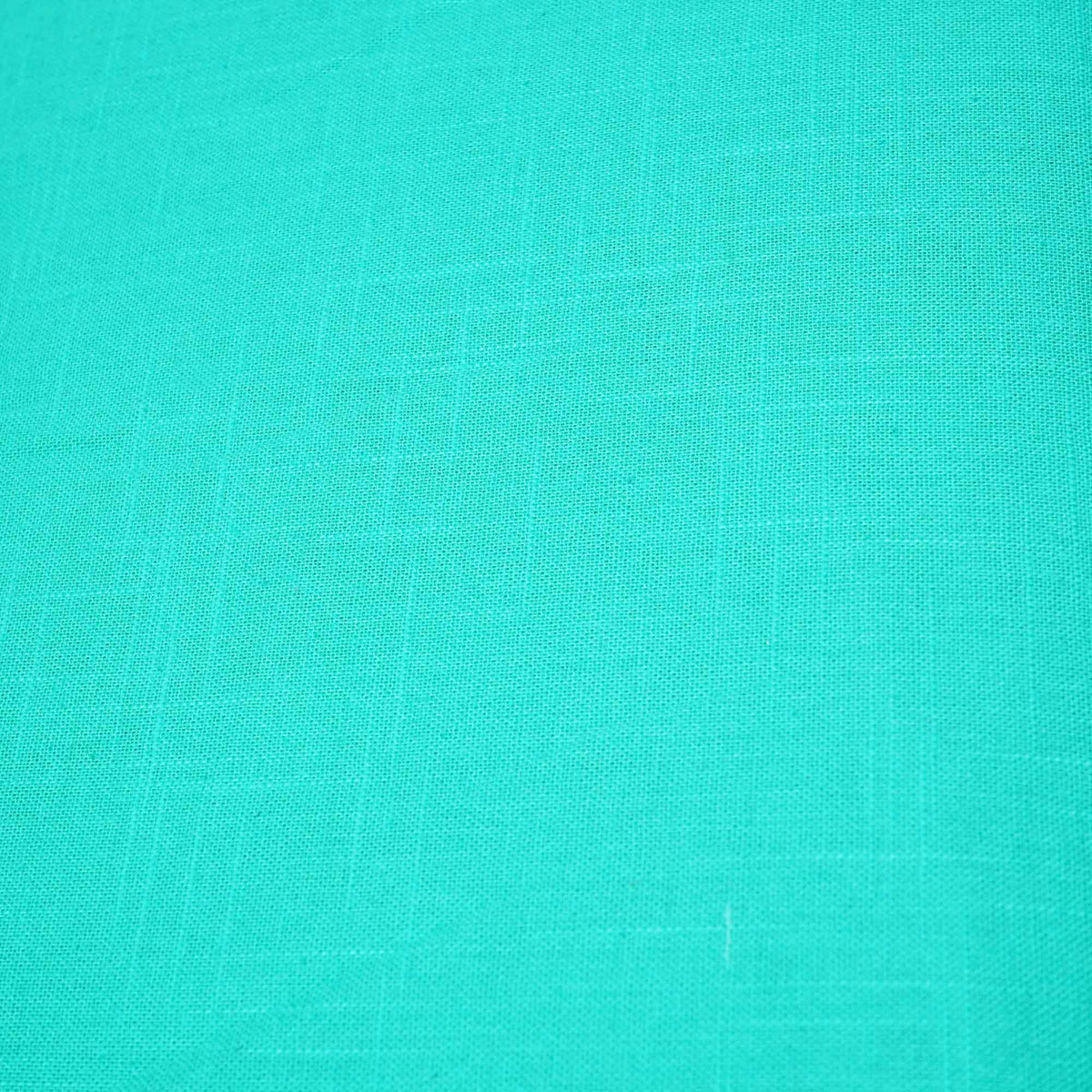 Mint Green Solid Fabric Cotton Linen Slub 1501 SG-17831