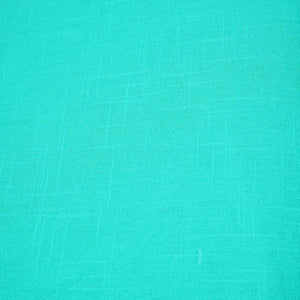 Mint Green Solid Fabric Cotton Linen Slub 1501 SG-17831